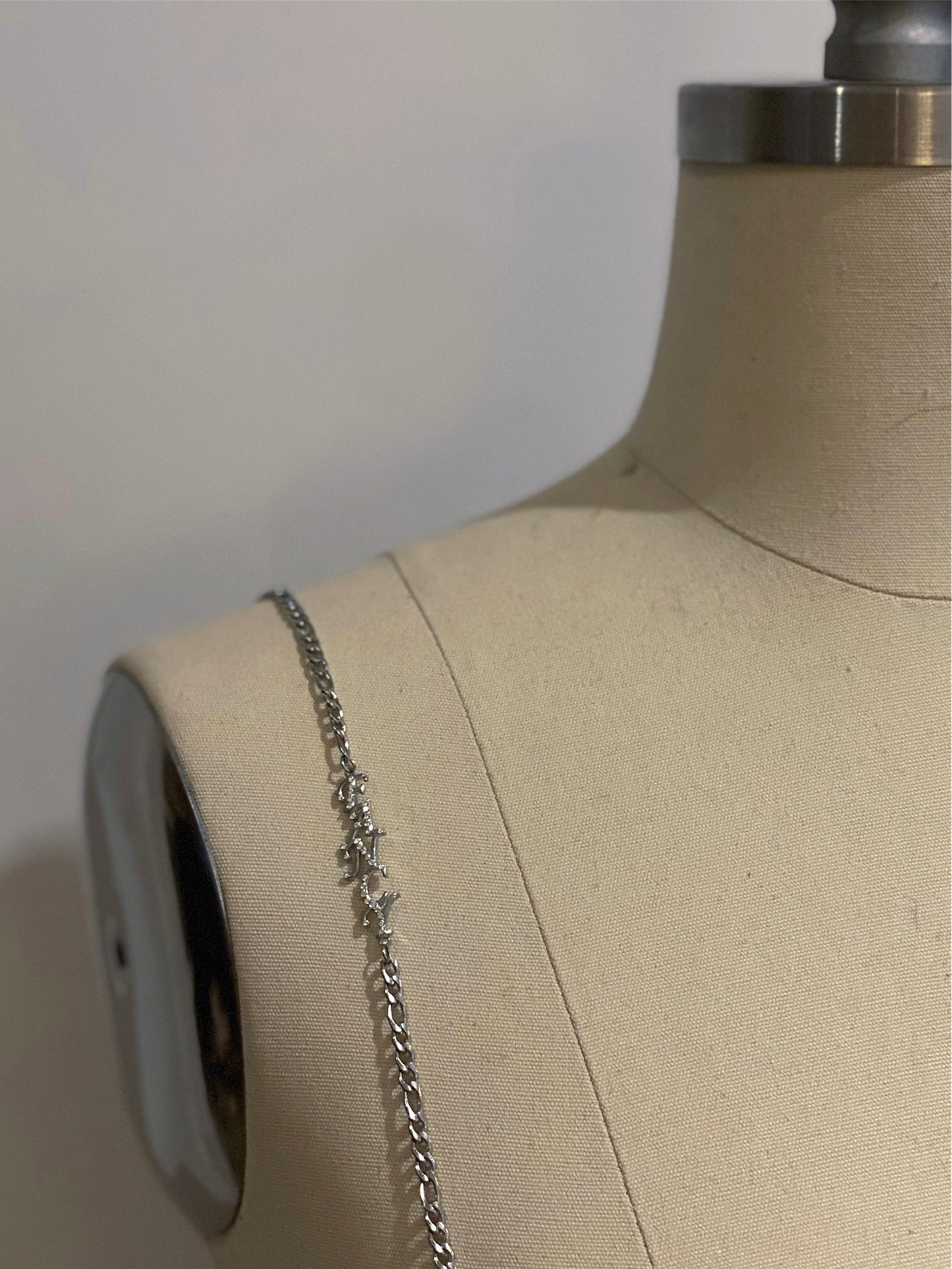 CUSTOM NAME PLATE BRA STRAPS