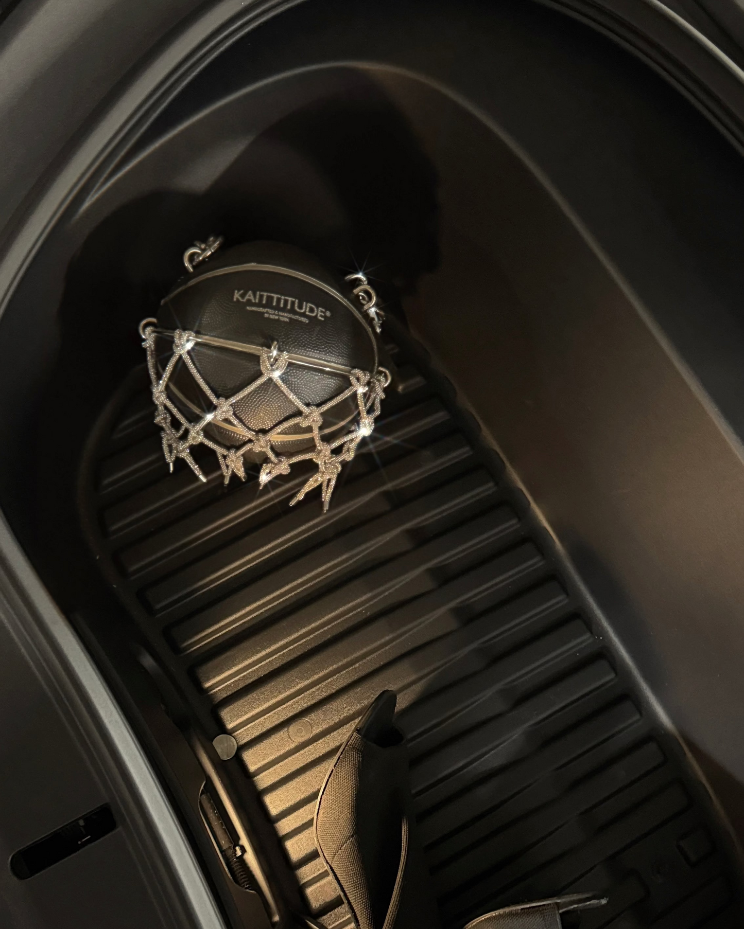 The Signature Basketball Purse — Rhinestone Net