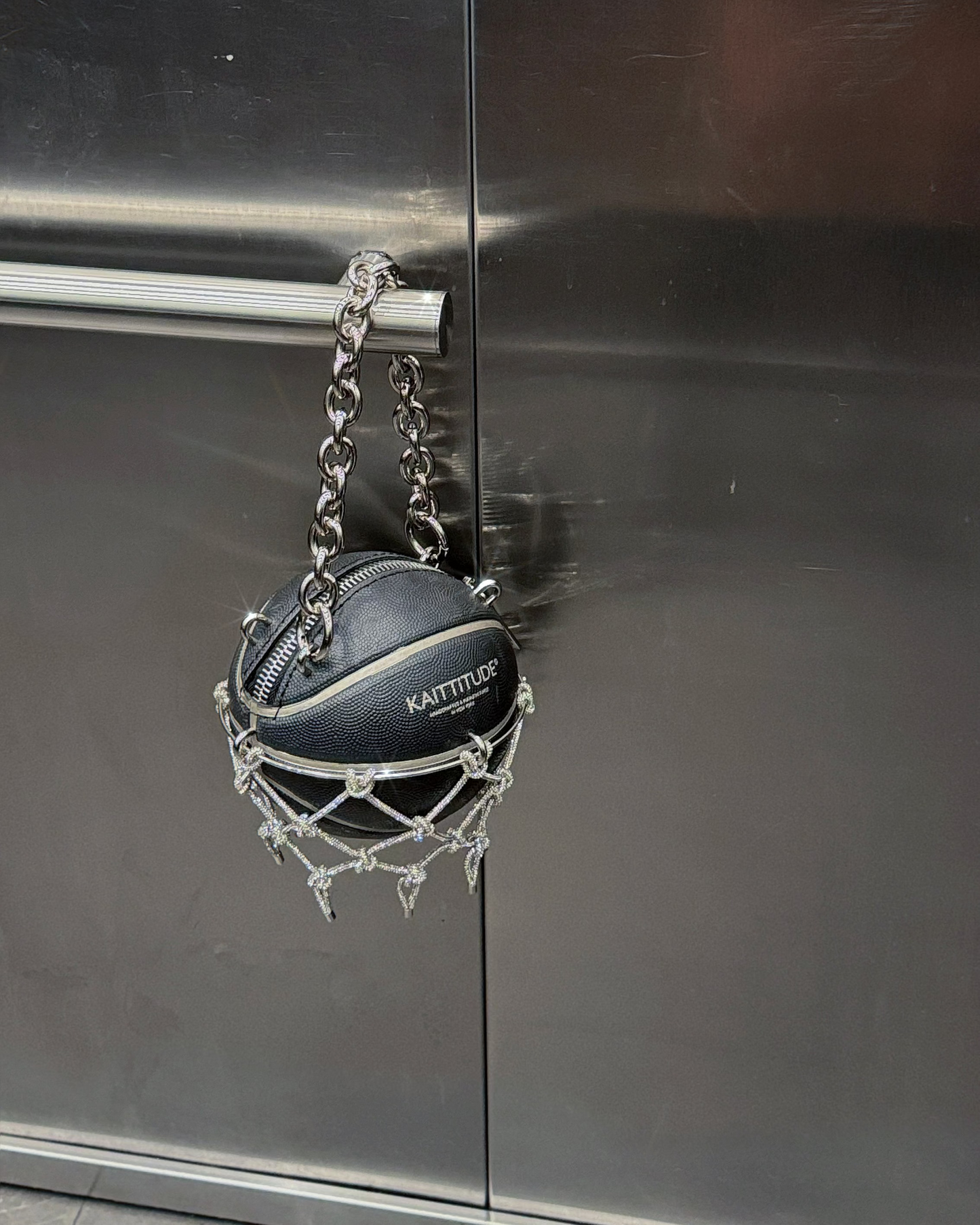 The Signature Basketball Purse — Rhinestone Net