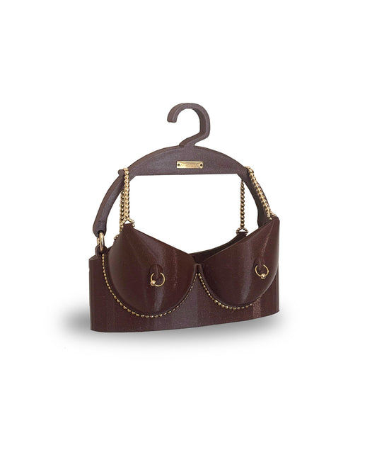GISELLE — Brown Bra Purse