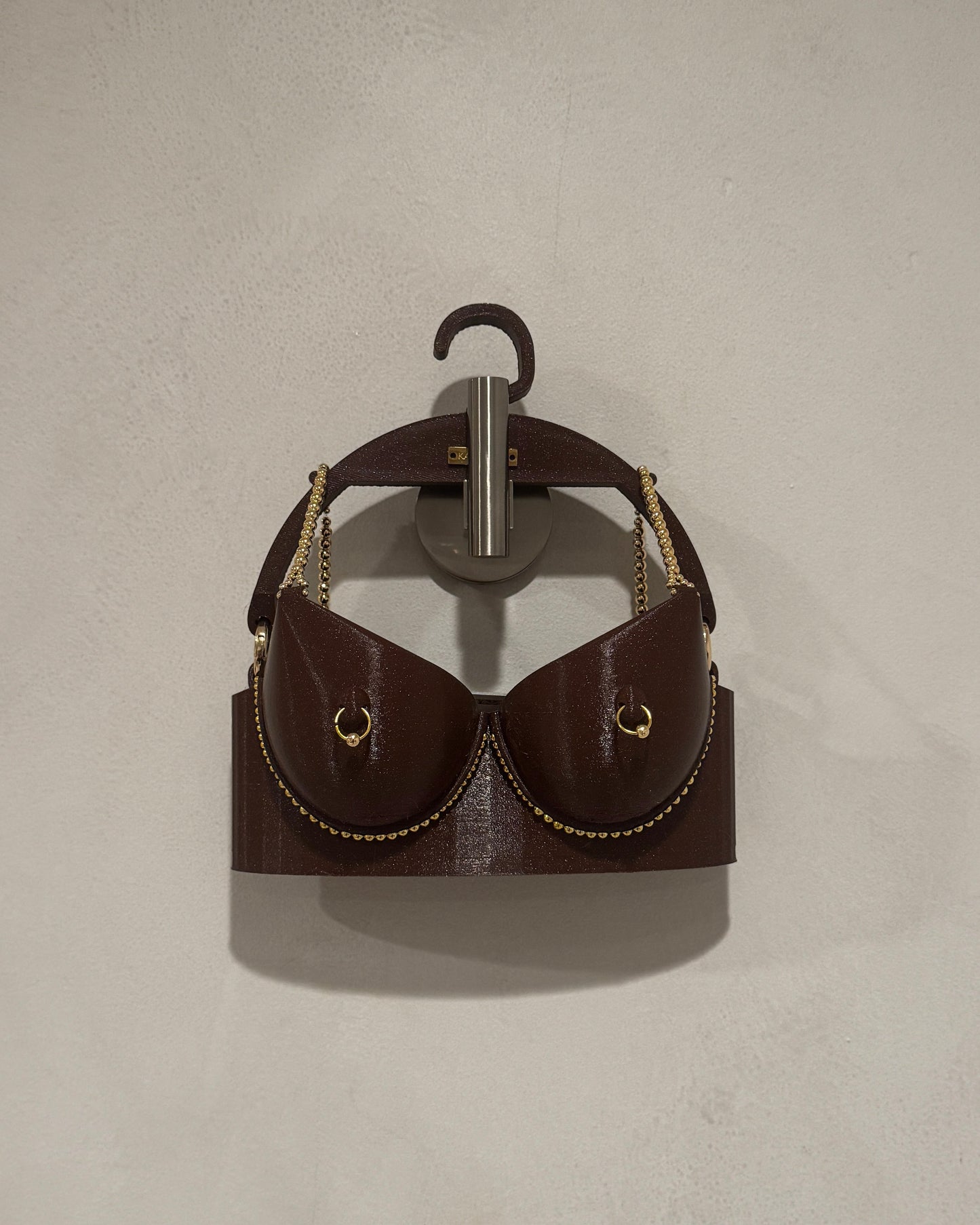 GISELLE — Brown Bra Purse