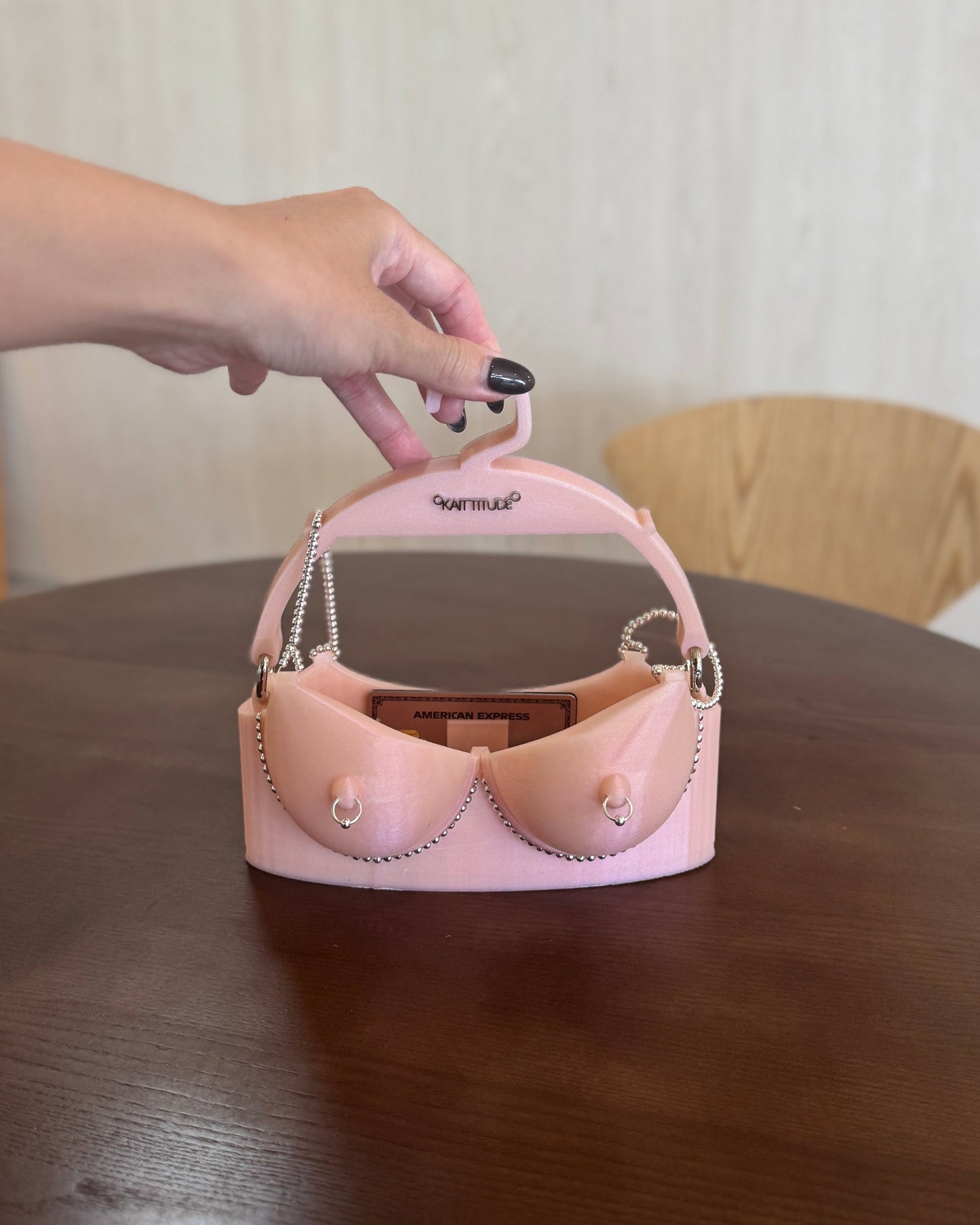 ROSALIE — Pink Bra Purse
