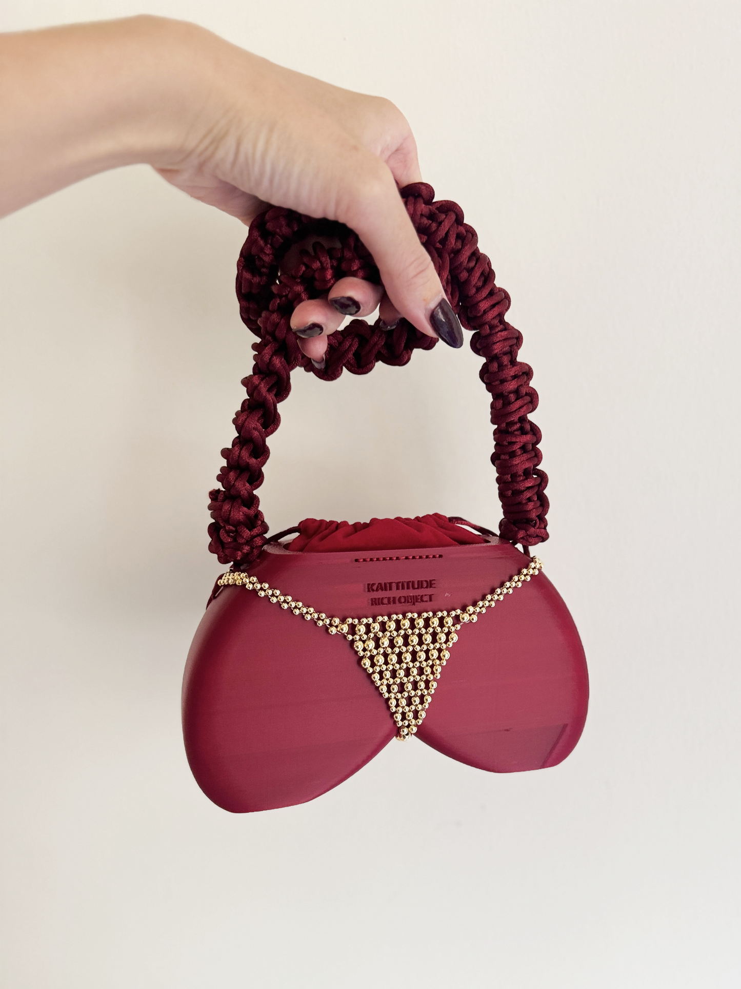 VALENTINA — Rich Object™ Red Butt Purse