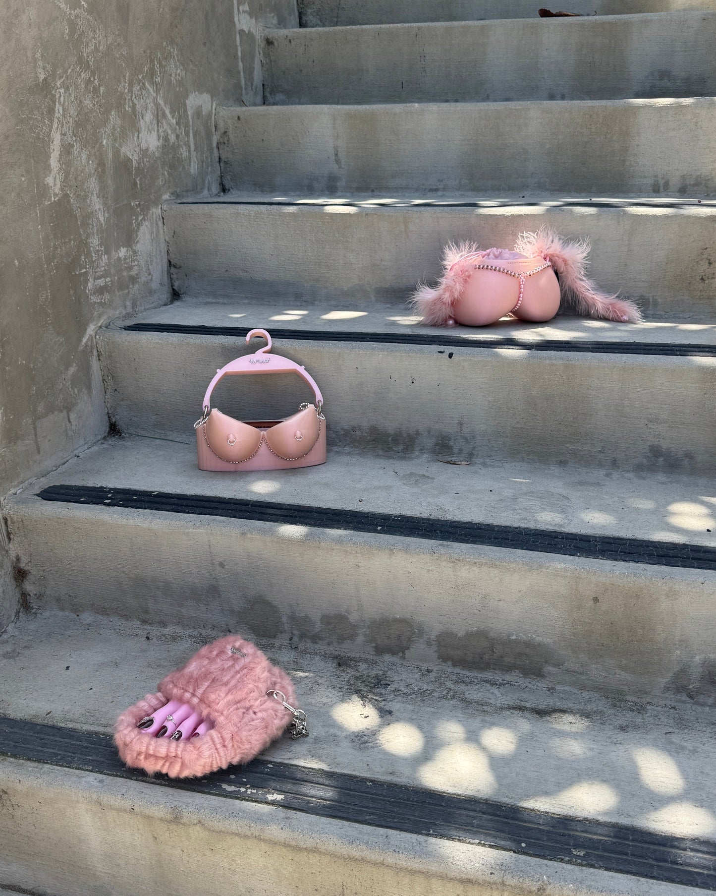 ROSALIE — Pink Bra Purse