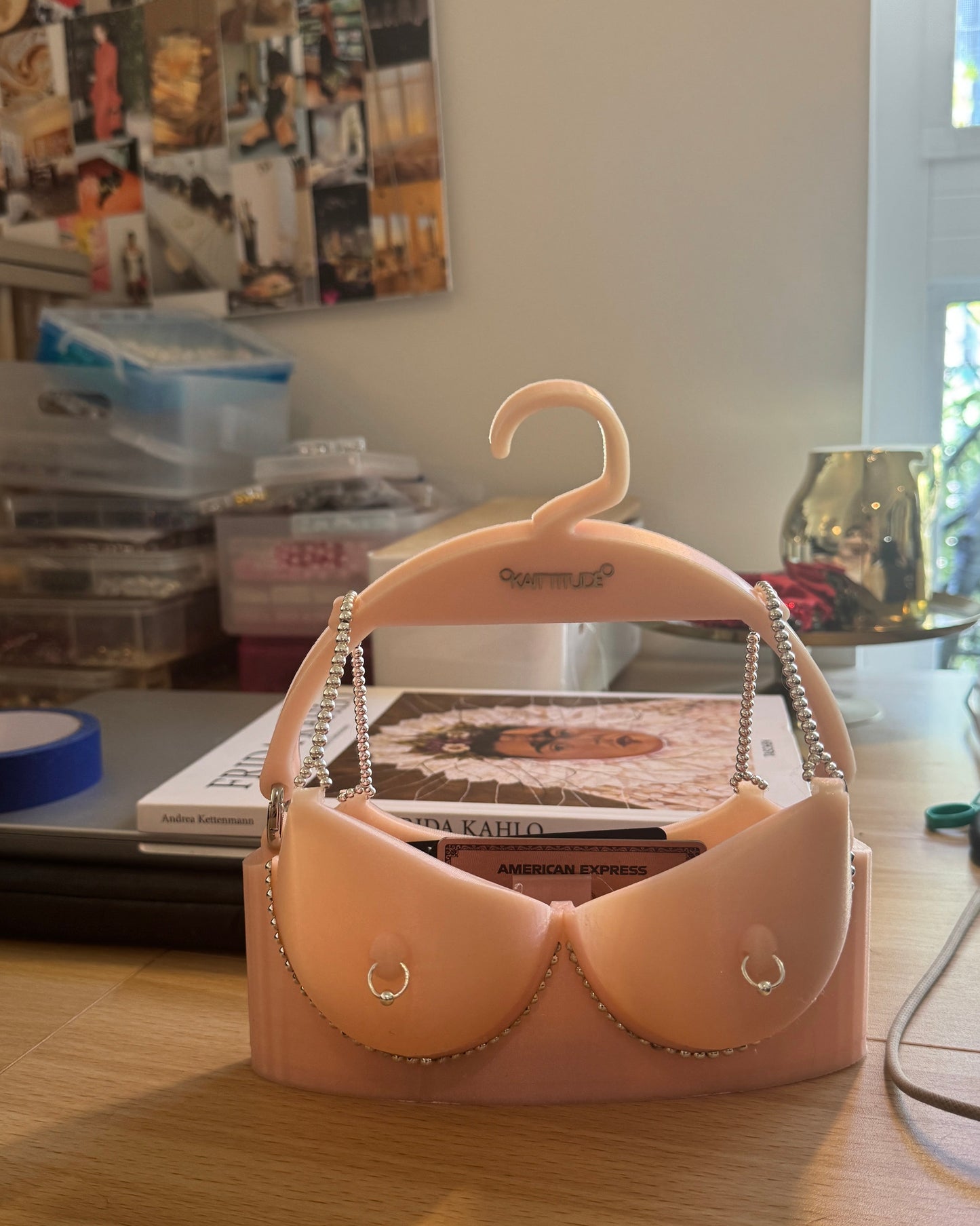 ROSALIE — Pink Bra Purse